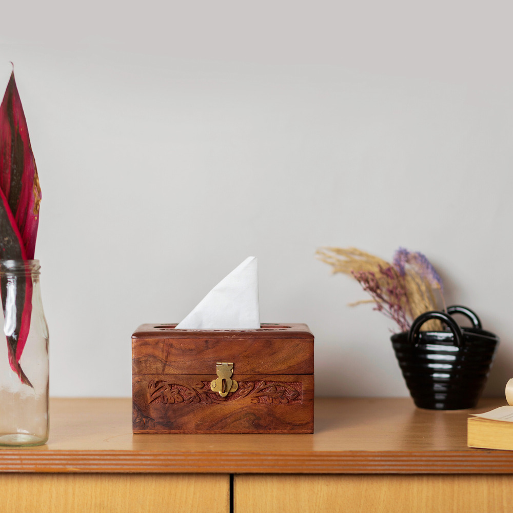 Luxury Tissue Box Holder – Crafted Creations Candle Studio